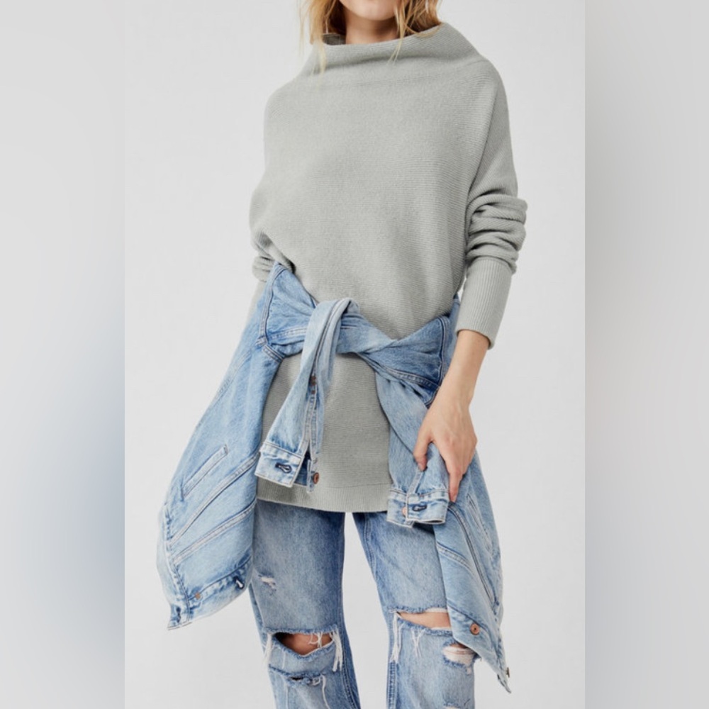 Free People Slouchy Ottoman Tunic, Oxide, size XS